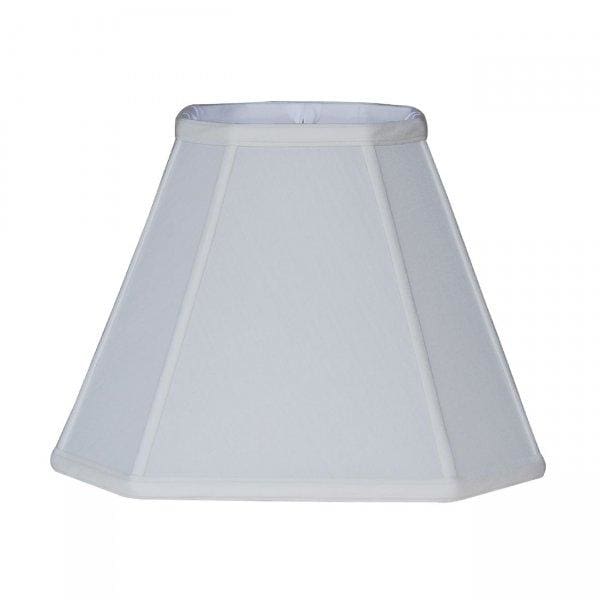 Narrow Top Cut Corner Square Lampshades Oriental Lampshade Co