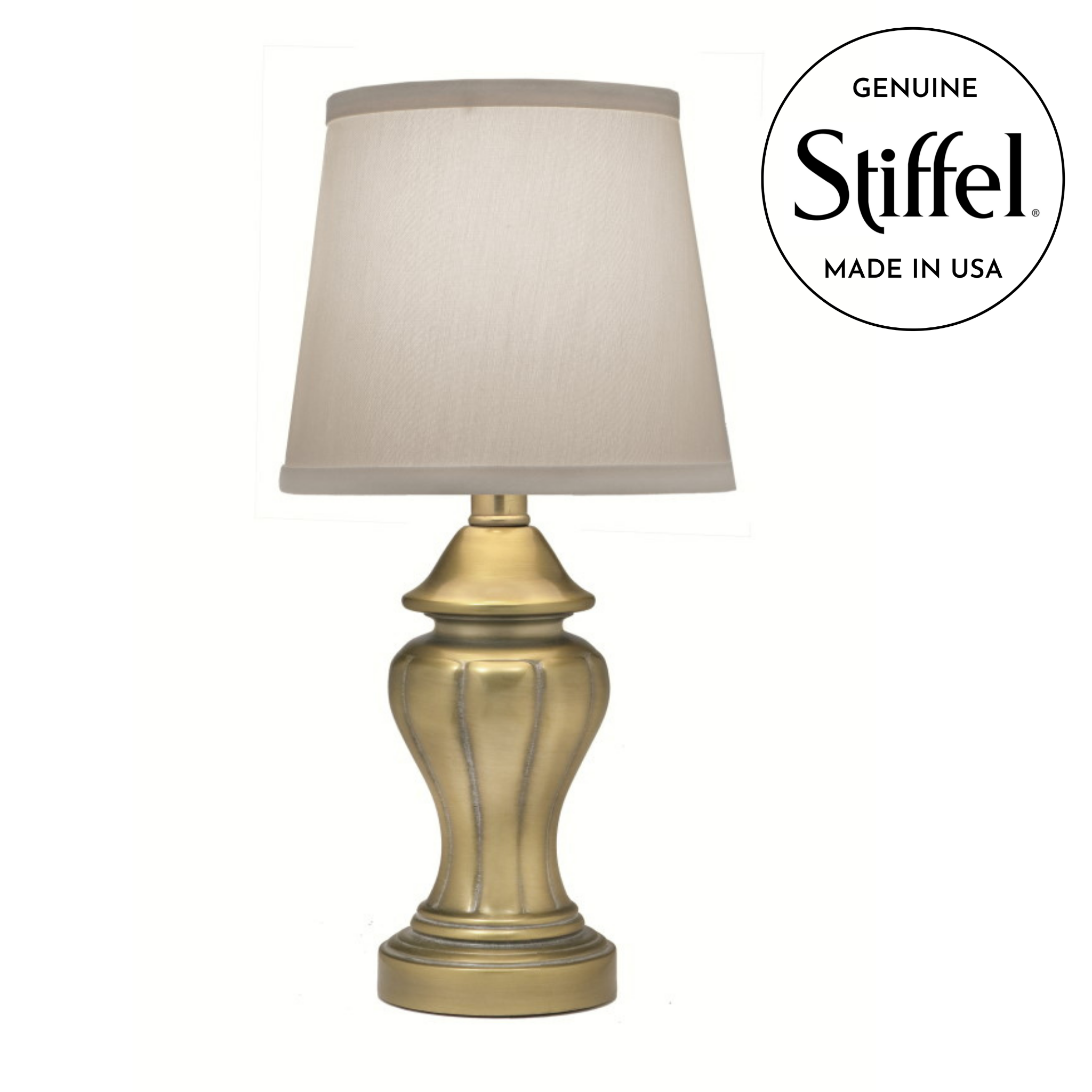 Stiffel Mini Table Lamp in Artisan Antique Brass Finish – Oriental Lamp  Shade
