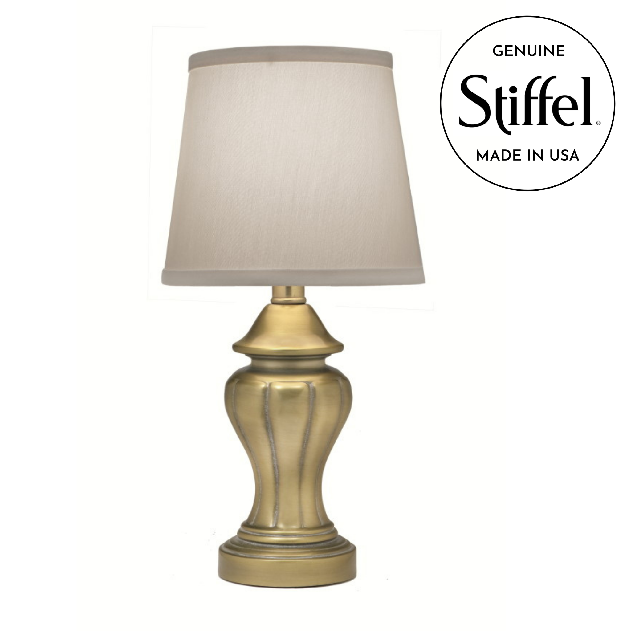 Stiffel Mini Table Lamp in Artisan Antique Brass Finish – Oriental