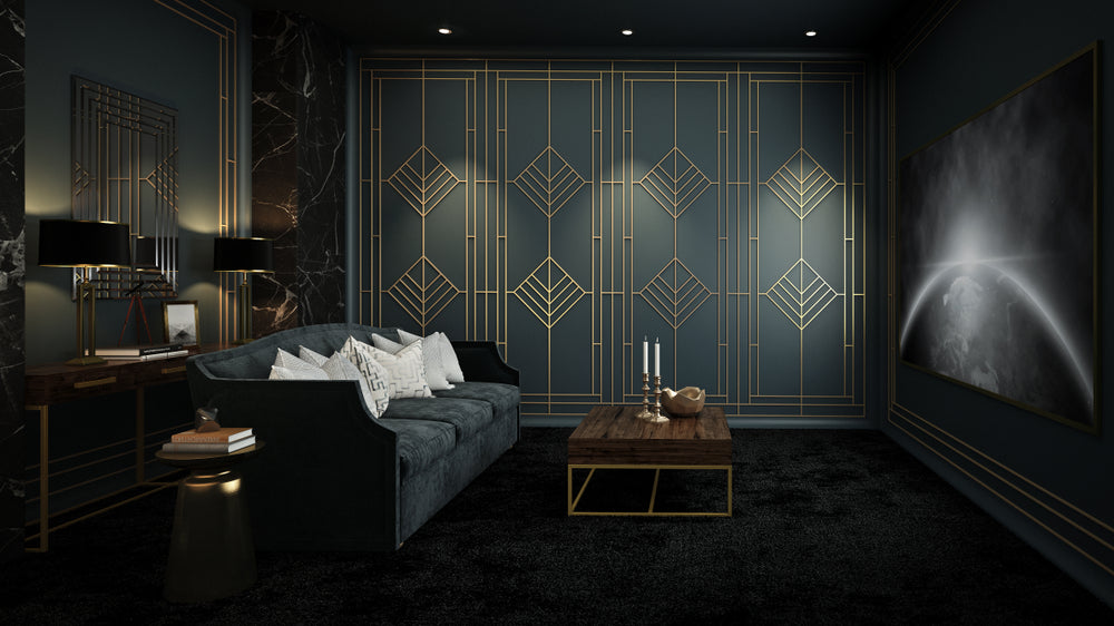 Interior Design Trends: Art Deco Style – Oriental Lamp Shade