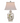 Porcelain Birds & Leaves Table Lamp