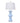 Lamp Shades Porcelain Hyacinth Drum Vase Lamp w/ Crystal Base Oriental Lamp Shade