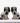 Staffordshire Staffordshire Dogs in Blue Oriental Lamp Shade