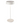 Lighting Alessandro Volta Portable Battery Lamp in White Oriental Lamp Shade