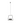 Lighting Alessandro Volta Portable Battery Pendant in Black Oriental Lamp Shade
