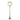 Lighting Stiffel 6-Way Antique Brass Floor Lamp Oriental Lamp Shade