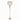 Lighting Stiffel 6-Way Camelot Floor Lamp in Burnished Brass Oriental Lamp Shade