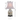 Lighting Porcelain Colorful Nature Scalloped Tea Jar Lamp Oriental Lamp Shade