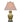 Lighting French Gold Porcelain Table Lamp Oriental Lamp Shade