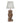 Lighting Stiffel Owl Shaped Mini Table Lamp in Antique Bronze Oriental Lamp Shade