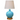 Lighting Mini Turquoise Vase Table Lamp Oriental Lamp Shade