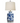 Lighting Mini Porcelain Blue & White Chrysanthemum Table Lamp Oriental Lamp Shade
