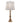 Lighting Stiffel Decorative Table Lamp in Burnished Brass with Double Pull Chain Oriental Lamp Shade