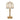 Lighting Stiffel Gilded Gold Table Lamp with Dome-Shaped Lamp Shade Oriental Lamp Shade