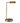 Lighting Kaye Antique Brass LED Desk Lamp Oriental Lamp Shade