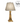 Lighting Stiffel Gold Table Lamp with Box Pleat Lamp Shade Oriental Lamp Shade