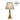 Lighting Stiffel Gold Table Lamp with Box Pleat Lamp Shade Oriental Lamp Shade