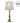 Lighting Stiffel Decorative Table Lamp in Burnished Brass with Double Pull Chain Oriental Lamp Shade