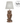 Lighting Stiffel Owl Shaped Mini Table Lamp in Antique Bronze Oriental Lamp Shade